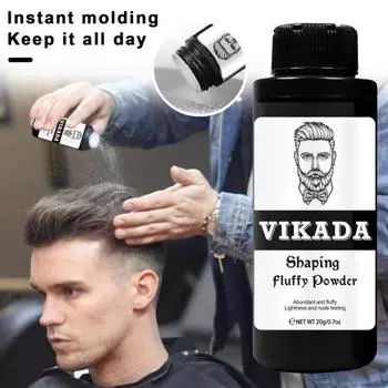 20 г Пудра для укладки волос сохраняет объем волос весь день Мягкая пушистая пудра без беспорядка для корней волос 20g