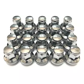 20 гаек для колес m14 x Silver Toyota Lexus Tundra Sequoia Land Cruiser LS460 LS600 LX570 [Deepa] P1.5