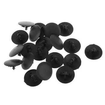 20 изоляционных зажимов капота, крепеж 71K для HONDA Jazz Civic City CRV чёрный