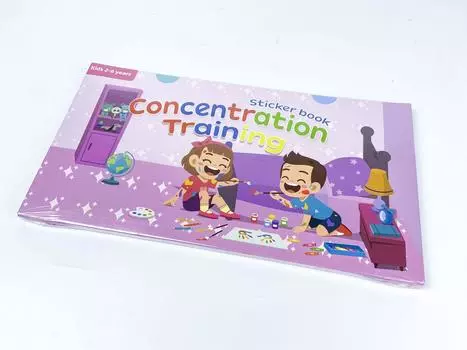 20 Книг с наклейками Развитие концентрации и потенциала Наклейки Детское просвещение Книги для раннего развития малышей