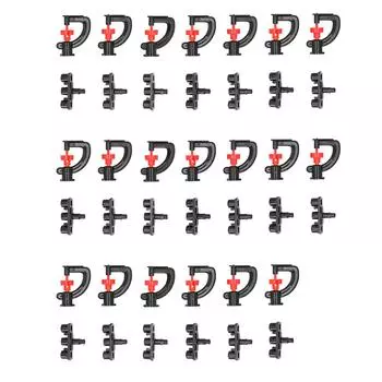 20 комплектов G-типа подвесной насадки микрораспылитель туманообразующий спринклер для сада сельскохозяйственная теплица