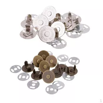 20 комплектов круглых магнитных застежек-застежек для сумки с застежкой для кошелька своими руками