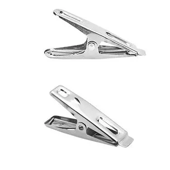 20 комплектов листов-клипс из нержавеющей стали с открытой ветрозащитной курткой и держателем для носков для сушки на солнце 1 упаковка USPS белый