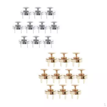 20 комплектов металлических застежек диаметром 18 мм для сумочки