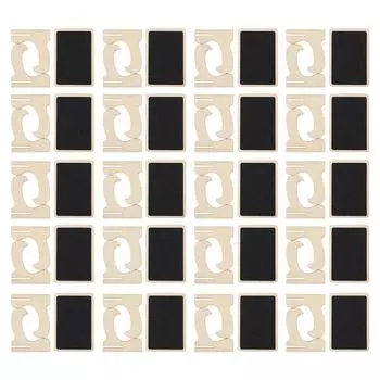 20 комплектов мини-досок для записей, деревянные доски с надписями и подставками для вечеринок по случаю дня рождения