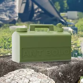 20 л контейнер для воды для кемпинга с краном кувшин для хранения воды большой емкости бак для хранения воды для автомобиля на открытом воздухе кемпинга серый