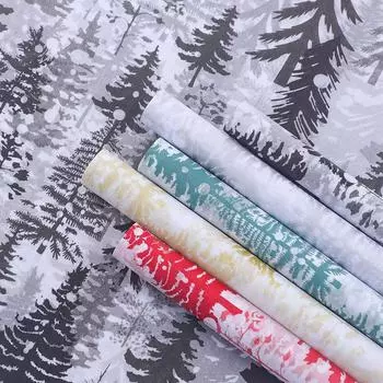 20 листов/пакет DIY Tree Tissue Paper Birthday Festival Craft 50x35 см Ботаническая печатная упаковочная бумага