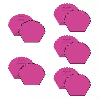 20 листов упаковочной бумаги для цветов, цветочные букеты, декоративная бумага с волнистым краем жёлтый