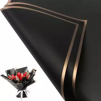 20 листов упаковочной бумаги для цветов - водонепроницаемая упаковочная бумага для цветочных букетов, упаковка для поделок своими руками, упаковочная бумага для флористических принадлежностей для упаковки подарков One Size