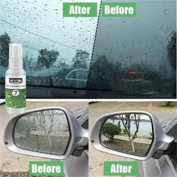 20 мл/50 мл HGKJ-7 Гидрофобное защитное средство для стекла автомобиля, боковое водонепроницаемое покрытие для защиты краски от дождя