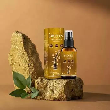 20 мл биотин для роста волос, биотиновый утолщающий травяной спрей для роста волос с биотином для всех типов волос