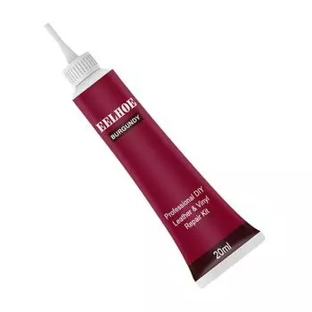 20 мл гель для ремонта кожи, царапин, трещин, для дивана, мебели, куртки чёрный