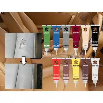 20 мл кожаная отделка автомобильный гель для ремонта кожи автомобильное сиденье кожаный дополнительный восстанавливающий крем-краска для ухода за автомобилем паста