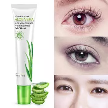 20 мл крем для глаз с алоэ вера, жирные гранулы, удаление темных кругов, модный антивозрастной крем для глаз 20ml