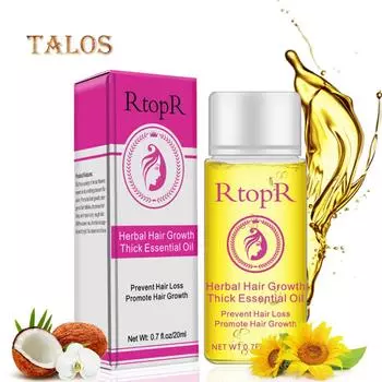 20 мл мощная травяная эссенция для роста волос, жидкая эфирное масло против выпадения волос, натуральная женская красота
