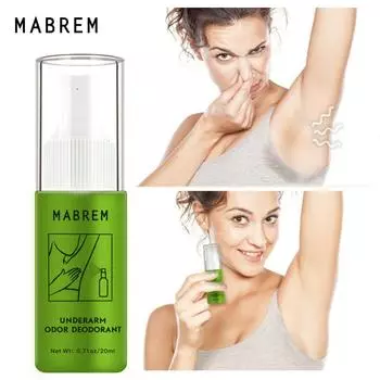 20 мл парфюмерный спрей с запахом пота и запаха тела для мужчин и женщин, удаляет запах подмышек и стойкий аромат пота, спрей для ухода за кожей 20ml