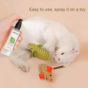 20 мл спрей Cat Joy из натурального материала, травяной спрей с кошачьей мятой, спрей для отдыха и развлечений для кошек, товары для домашних животных