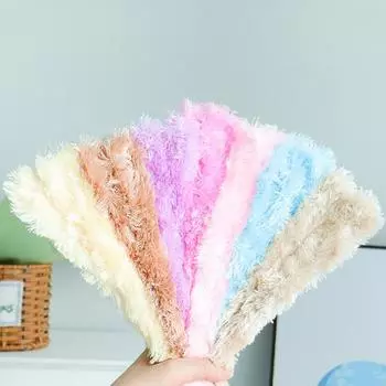 20 мм Материал Кристалл Бархат Твист Палочка Ручная работа Кукла Щенок Шерстяные полоски Искусственные шерстяные полоски