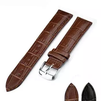 20 мм модный мужской женский кожаный ремешок для часов ремешок для часов