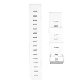20 мм мягкий силиконовый ремешок для часов сменный ремешок с плоскими отверстиями для воздуха для Amazfit GTS белый