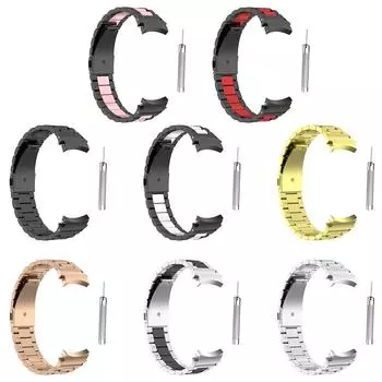 20 мм ремешок для часов универсальный ремешок для умных часов Samsung Galaxy Watch 5 Black Pink