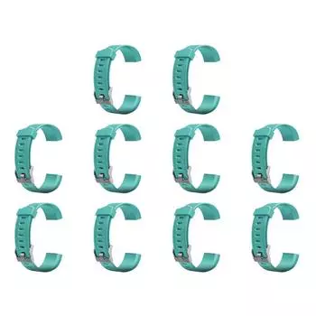 20 мм сменный силиконовый ремешок для умных часов ID115Plus HR (зеленый)