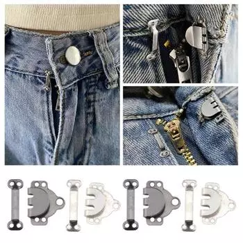 20 Pairs Sewing Hooks And Eyes Closure Set Sewing Clasp Fasteners Kit чёрный