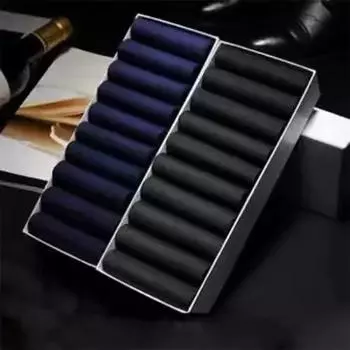 20 пар/лот мужские носки летние тонкие шелковые деловые носки средней длины дышащие антибактериальные ультратонкие черные носки для мужчин EU37-44