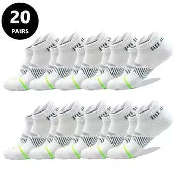20 пар мужских классических носков унисекс спортивные носки для мужчин бег баскетбол противоскользящие уличные дышащие мужские носки