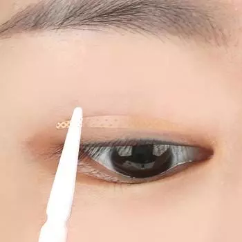 20 пар невидимых двойных клейких лент для век, прозрачные самоклеящиеся, натуральные, большие, подтягивающие, не оставляющие следов, сетчатые наклейки для глаз nude olive