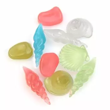 20 шт. светящиеся в темноте камни и галька для АКВАРИУМА ИЛИ АКВАРИУМА