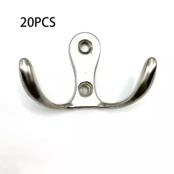 20 Pcs Hanging Retro Coat Hook Zinc Zinc Zinc Alloy Cabinet Storage Hook Robe Hook Wall Mount Hook Coat