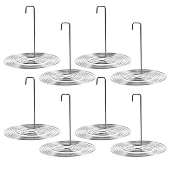 20 Pcs Stainless Steel Tea Pot Spout Filter Strainers Tea Infuser Creative Design Improved Tea Taste Tea Brewing 3.50X3.50X3.20CM серебряный