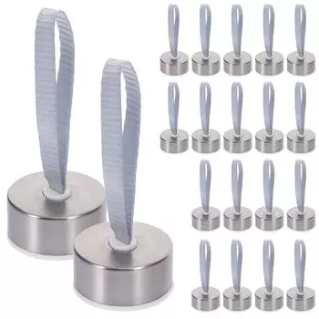 20 Pcs Water Bottle Replacement Caps Easy to Store Lid Lightweight Lids for Sealing Sports Covers Spouts Stainless Steel серебряный