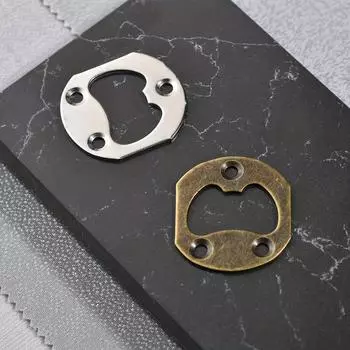 20 pieces of hardware New Chinese nickel-plated beer bottle opener Round beer opener accessories 20pcs