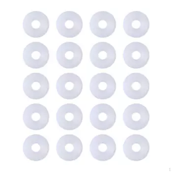 20 прокладок для безвоздушного распылителя краски, герметичные нейлоновые прокладки с плоским наконечником для удлинителей