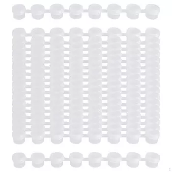 20 пустых мини-баночек для краски, акриловые полоски, контейнер для хранения, портативное ремесло своими руками 2ml 20cm