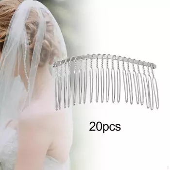 20 расчесок для женщин и девочек чёрный