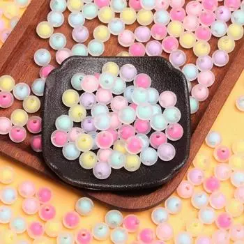 20 шт. 10 мм модные матовые круглые свободные бусины «сделай сам», ювелирные аксессуары для браслетов, серег, изготовления ювелирных изделий