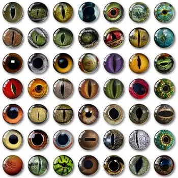 20 шт./10 пар хрустальных глаз ремесла глаза 6 мм-20 мм куклы DIY инструменты аксессуары для кукол «сделай сам» 10mm-color random