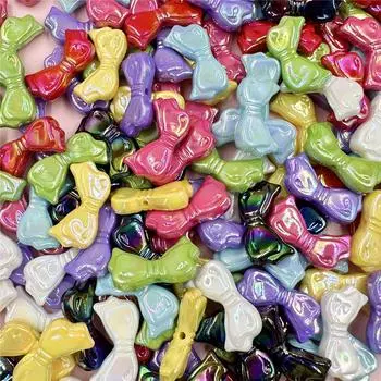 20 шт. 11,1*21,8 мм, банты для изготовления ювелирных изделий, 9 цветов, свободные бусины, ожерелье «сделай сам», акриловые браслеты разноцветный