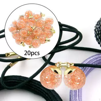 20 шт. 16 мм стеклянные шары подвески украшения ремесло серьги подвески