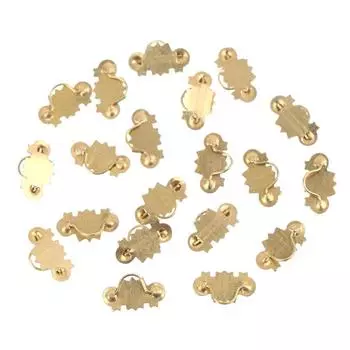 20 шт. 1/12 фурнитура металлические ручки для ящиков игрушки кукольный домик миниатюрная мебель 0