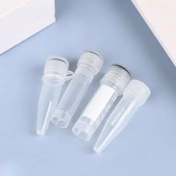 20 шт. 1,5/1,8 мл полипропиленовые лабораторные пробирки для замораживания, градуированные центрифужные пробирки, флаконы для измерения объема, бутылки с завинчивающейся крышкой C