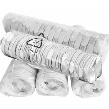 20 шт., 1 м, 6 футов, USB A для освещения, 8 контактов, 5A, кабель для зарядного устройства, кабель для iPhone 6, 7, 8 x xr 11, 12, 13, 14 pro max 1M 20PCS