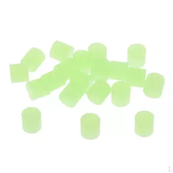 20 шт. 2 цвета плавающие бусины для рыбалки Yellow