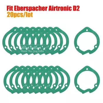 20 шт. 2 кВт 5 кВт воздушный дизельный нагреватель вентилятор двигатель вентилятора и прокладка горелки 20 шт./комплект для китайского нагревателя Eberspacher автомобиль грузовик кемпер