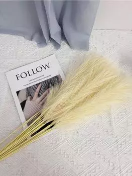 20 шт., 54 см, искусственная пампасная трава, большой искусственный пушистый тростник, искусственный цветок, перо, бохо для фермерского дома, домашний свадебный декор розовый