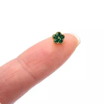 20 шт. 5,5 мм ручная работа кукольная одежда пряжки цветы DIY кукольная одежда мини мультяшные кнопки для 1/6 кукольная одежда мягкие игрушки DIY