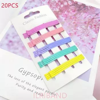 20 шт. 5,5 см U-образных шпилек для волос для женщин, девушек, заколка, кудрявые, волнистые, зажимы, прическа, заколки для волос, невидимки, аксессуары для укладки волос